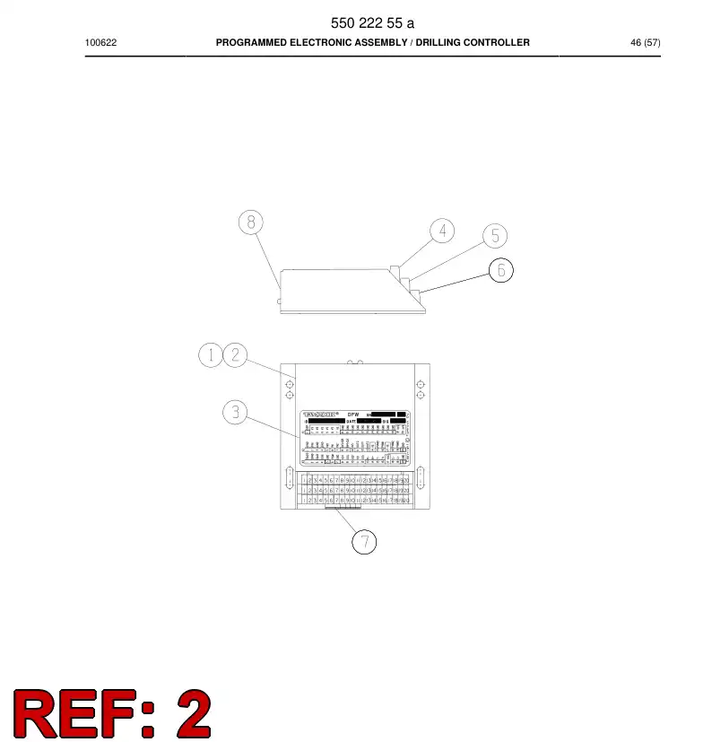 55022254 550 222 54 Software - Sandvik Technical Drawing