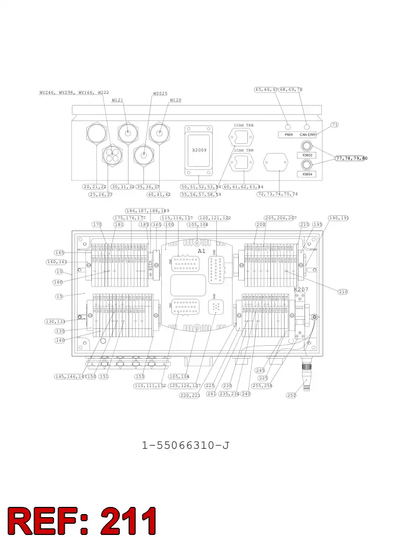 55022410 550 224 10 Accessories for connector - Sandvik Technical Drawing