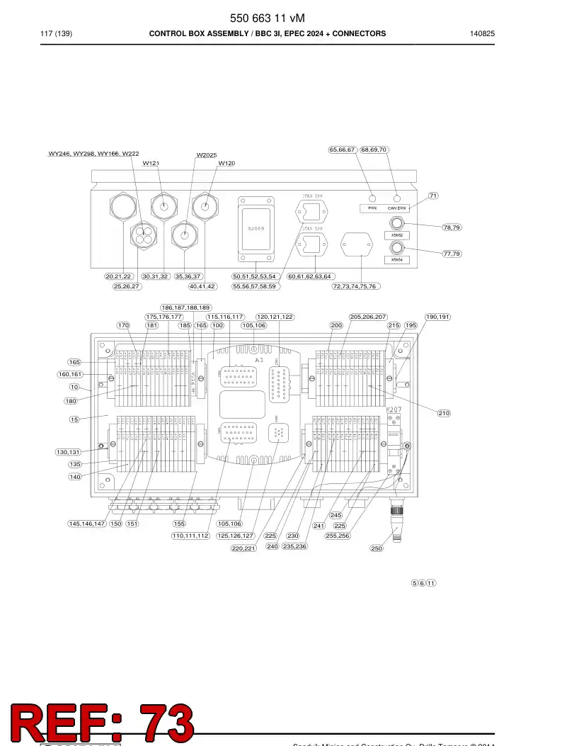 55022410a 550 224 10a Accessories, Connector - Sandvik Technical Drawing