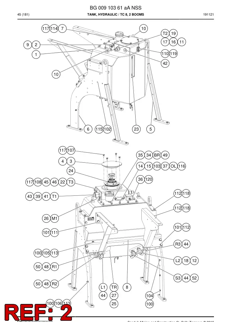 55022720g 550 227 20g Plate, Cover - Sandvik Technical Drawing
