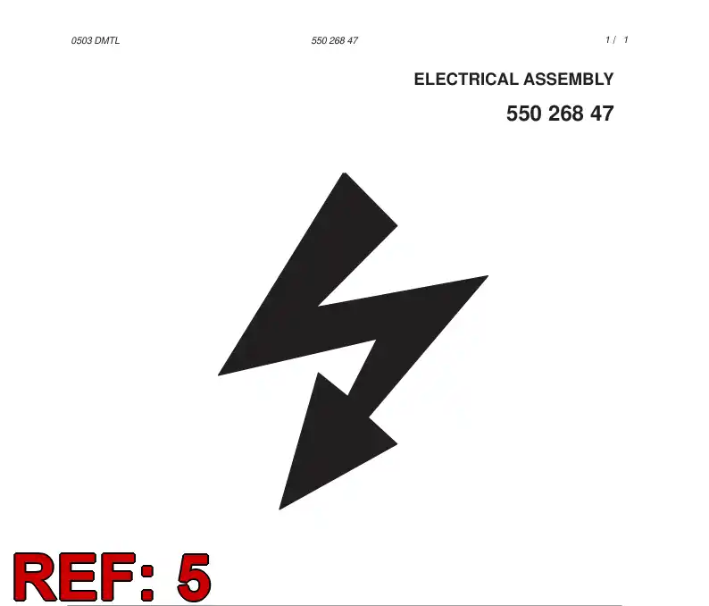 55022804 550 228 04 ELECTRIC COMPONENT ASSEMBLY - Sandvik Technical Drawing