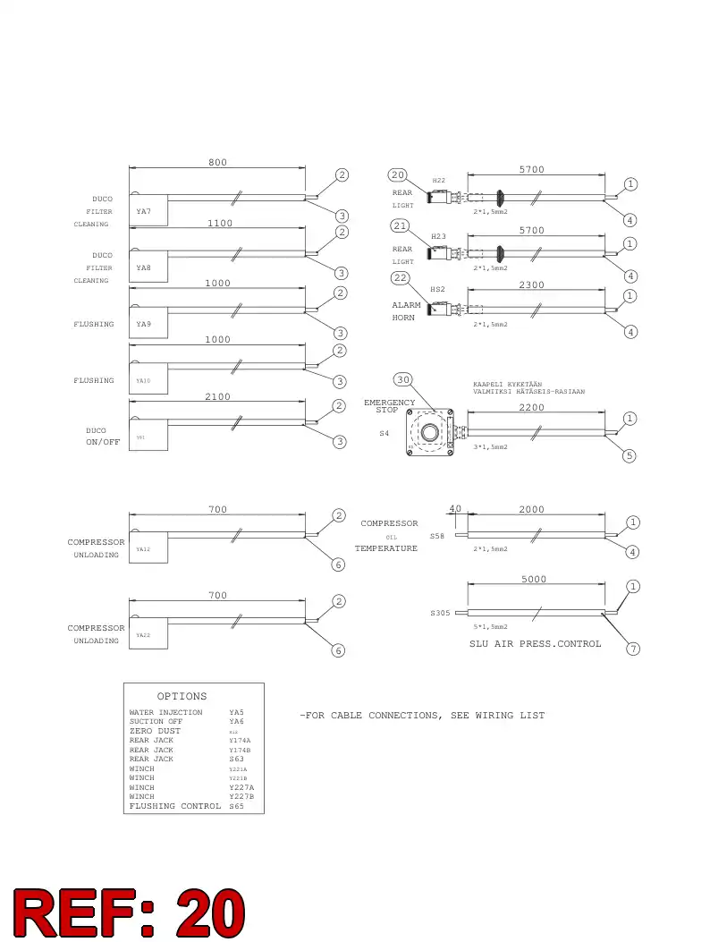 55022923 550 229 23 ELECTRIC COMPONENT ASSEMBLY - Sandvik Technical Drawing