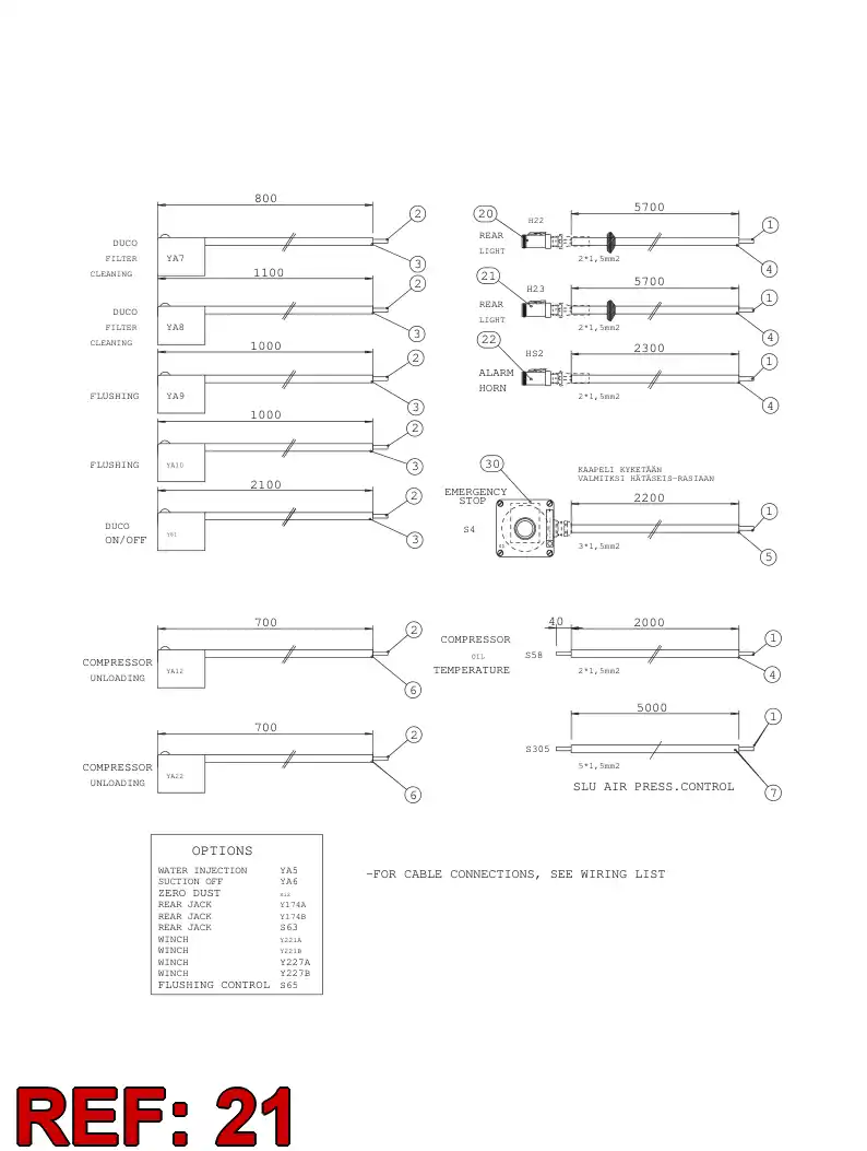 55022924 550 229 24 ELECTRIC COMPONENT ASSEMBLY - Sandvik Technical Drawing