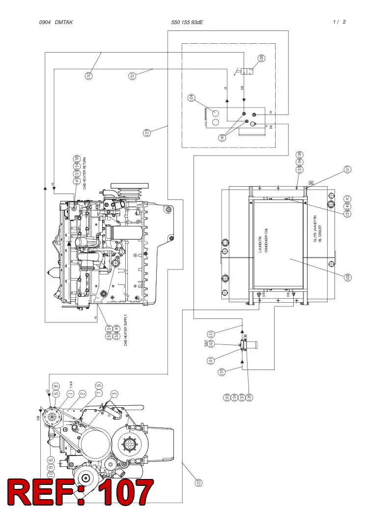55023717 550 237 17 BRACKET ASSEMBLY - Sandvik Technical Drawing