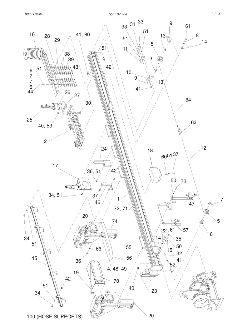55023790a 550 237 90a FEED - Sandvik Technical Drawing