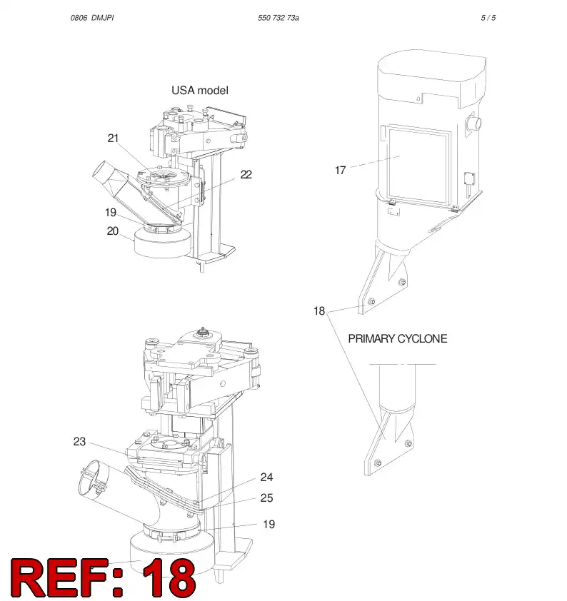 550 238 01 Rubber hose - drawing