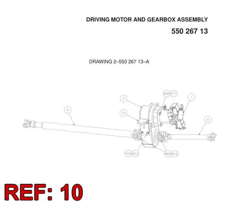 55024018 550 240 18 SUPPORTING BLOCK - Sandvik Technical Drawing