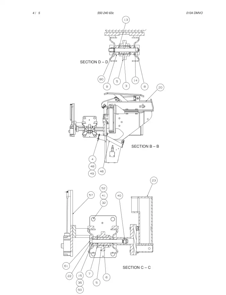 55024063c 550 240 63c FEED - Sandvik Technical Drawing