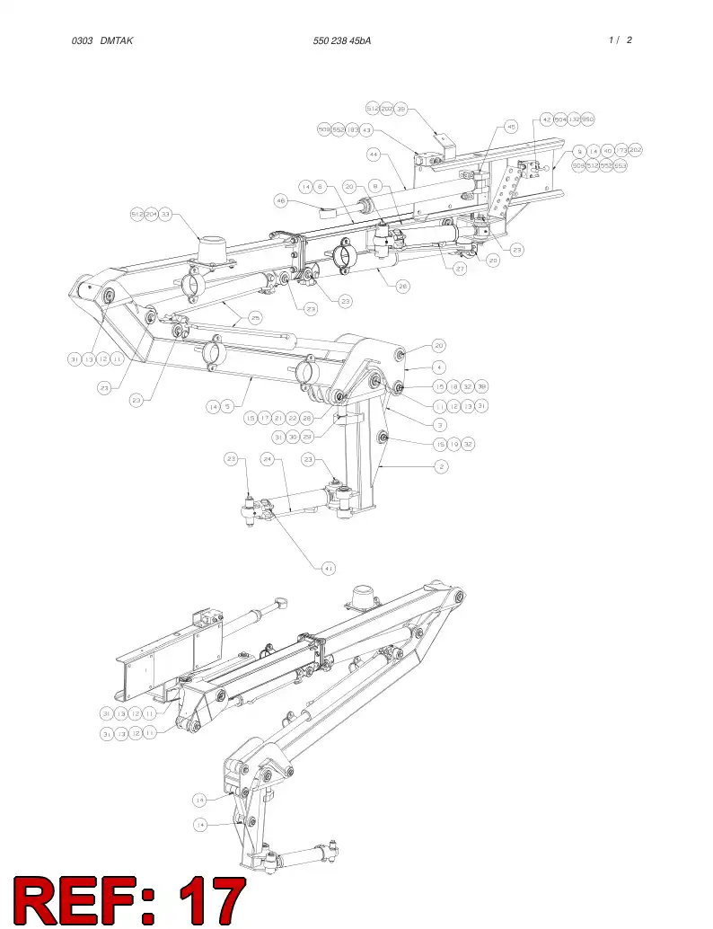 55024065 550 240 65 BUSHING - Sandvik Technical Drawing