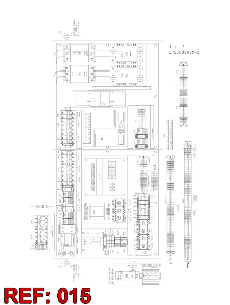 55024524 550 245 24 WIRING INSTRUCTION - Sandvik Technical Drawing