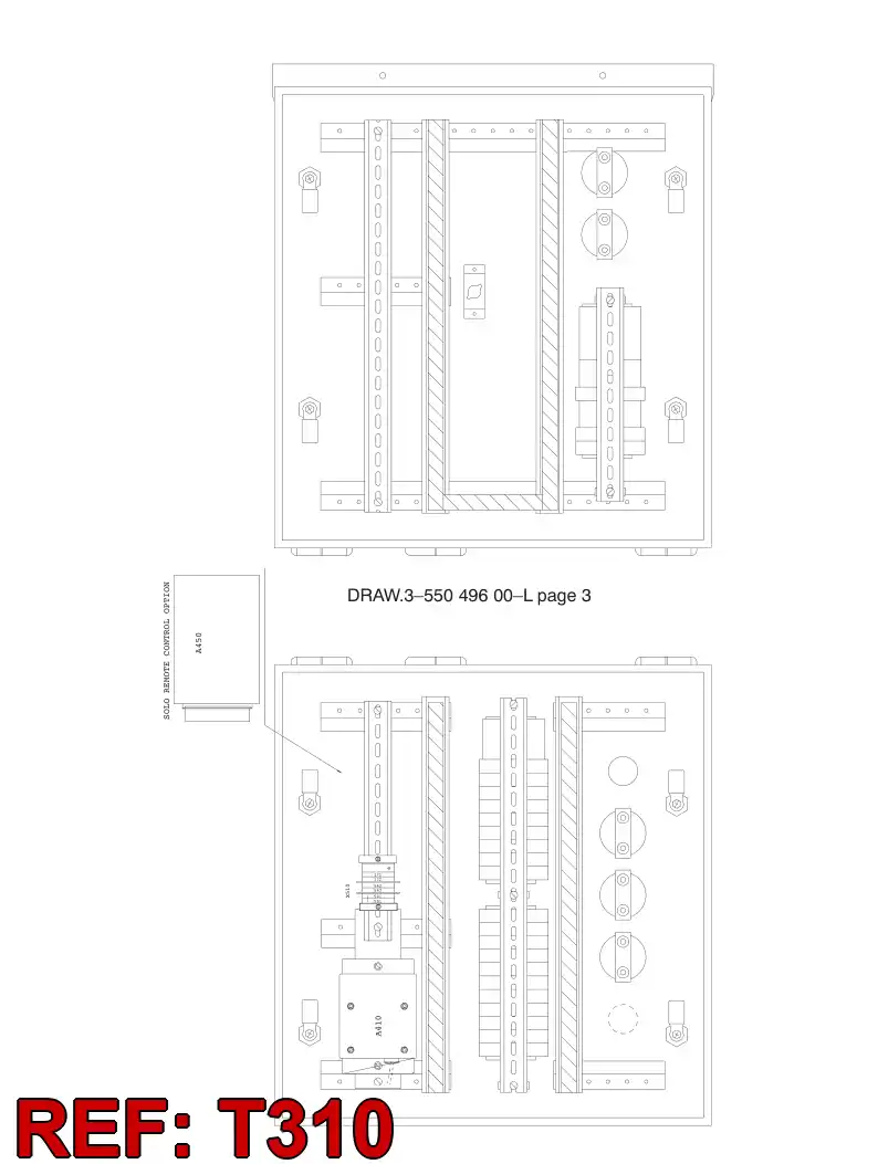 55024527 550 245 27 HIGH VOLTAGE TRANSFORMER - Sandvik Technical Drawing