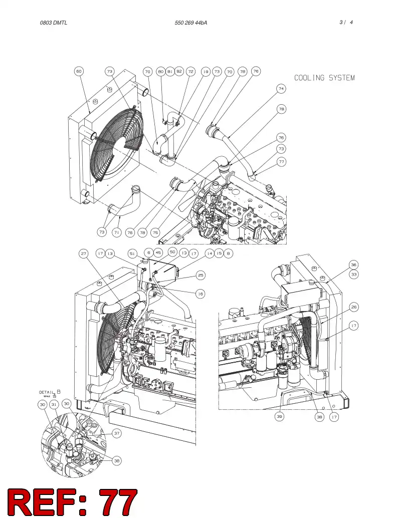 55024909 550 249 09 SILICON UNION - Sandvik Technical Drawing