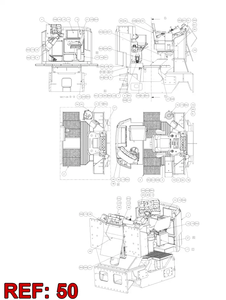 55024992 550 249 92 BOX - Sandvik Technical Drawing
