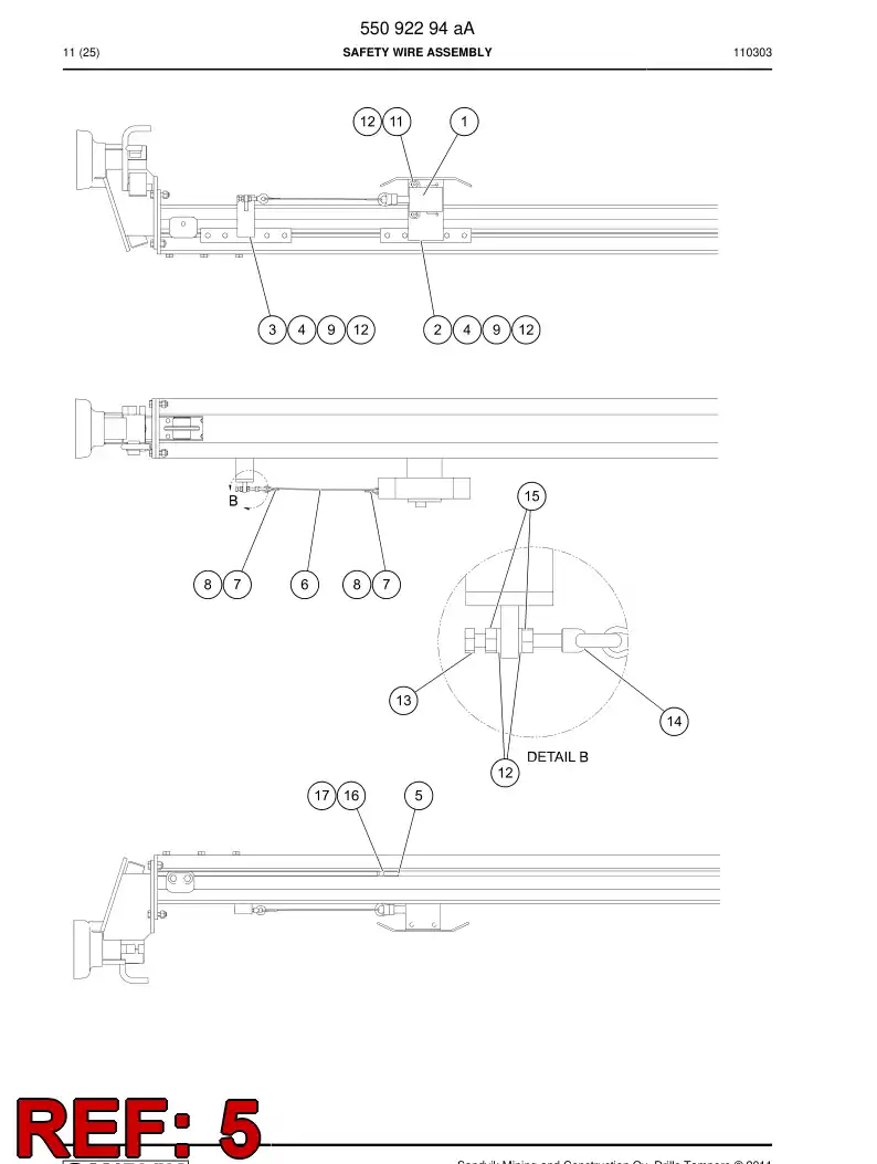 55025181a 550 251 81a Conduit - Sandvik Technical Drawing
