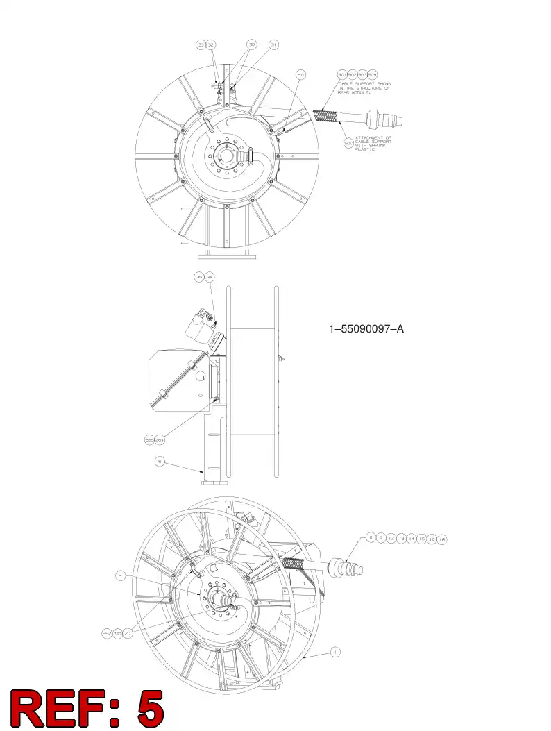 55025318 550 253 18 WELDING ASSEMBLY - Sandvik Technical Drawing