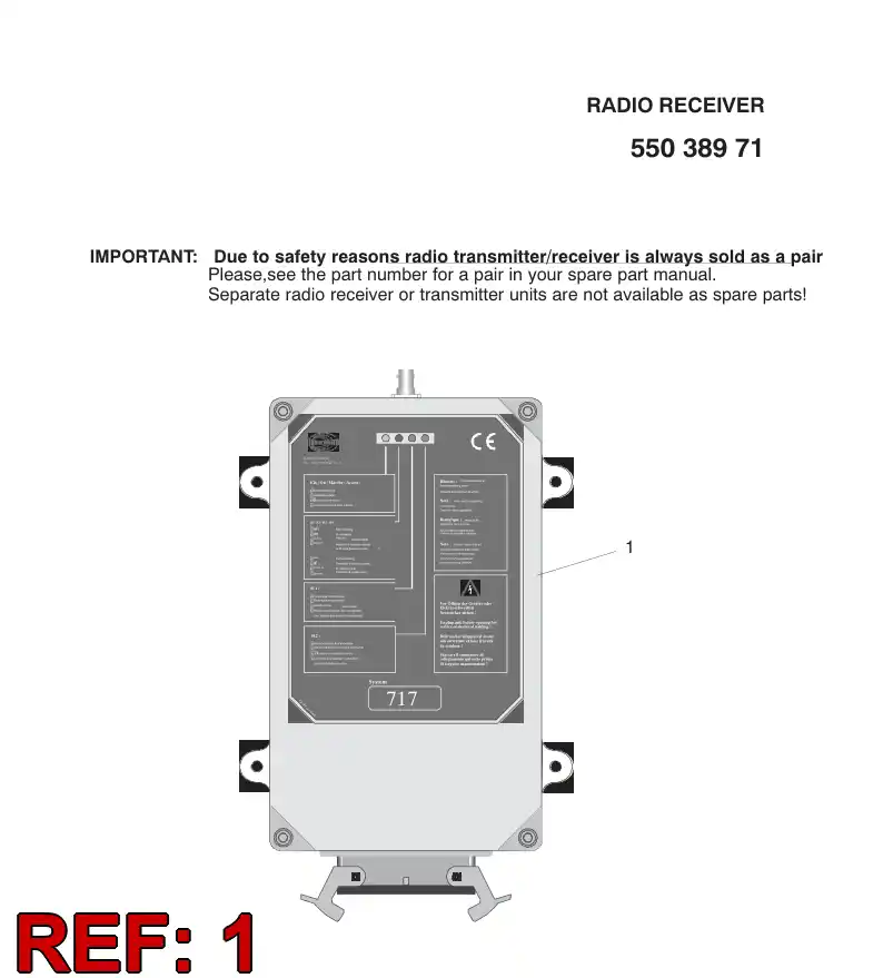 55025672 550 256 72 ALUMINIUM ENCLOSURE - Sandvik Technical Drawing