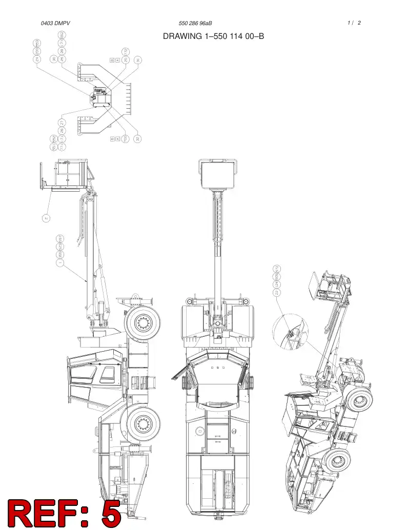 55025715 550 257 15 ASSEMBLY KIT - Sandvik Technical Drawing