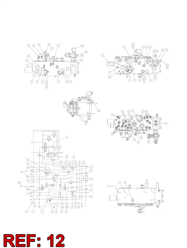 55026069 550 260 69 PLUG - Sandvik Technical Drawing