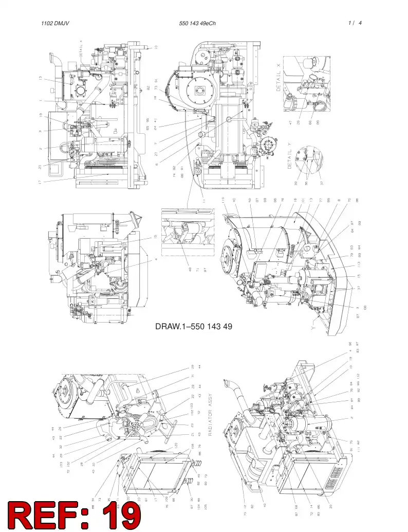 55026199 550 261 99 VALVE ASSEMBLY - Sandvik Technical Drawing