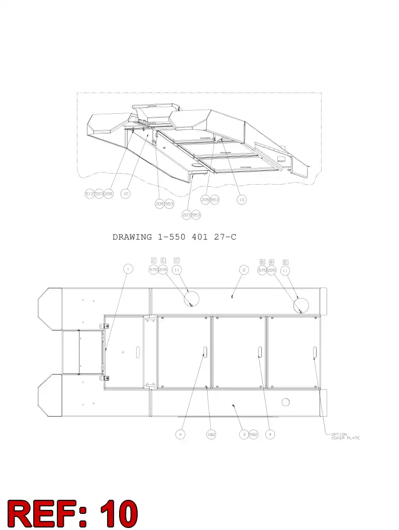 55026237 550 262 37 SUPPORT - Sandvik Technical Drawing