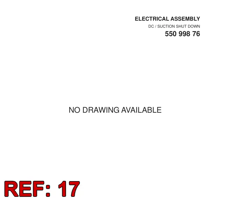 55026291 550 262 91 ELECTRIC SUPPRESSION - Sandvik Technical Drawing