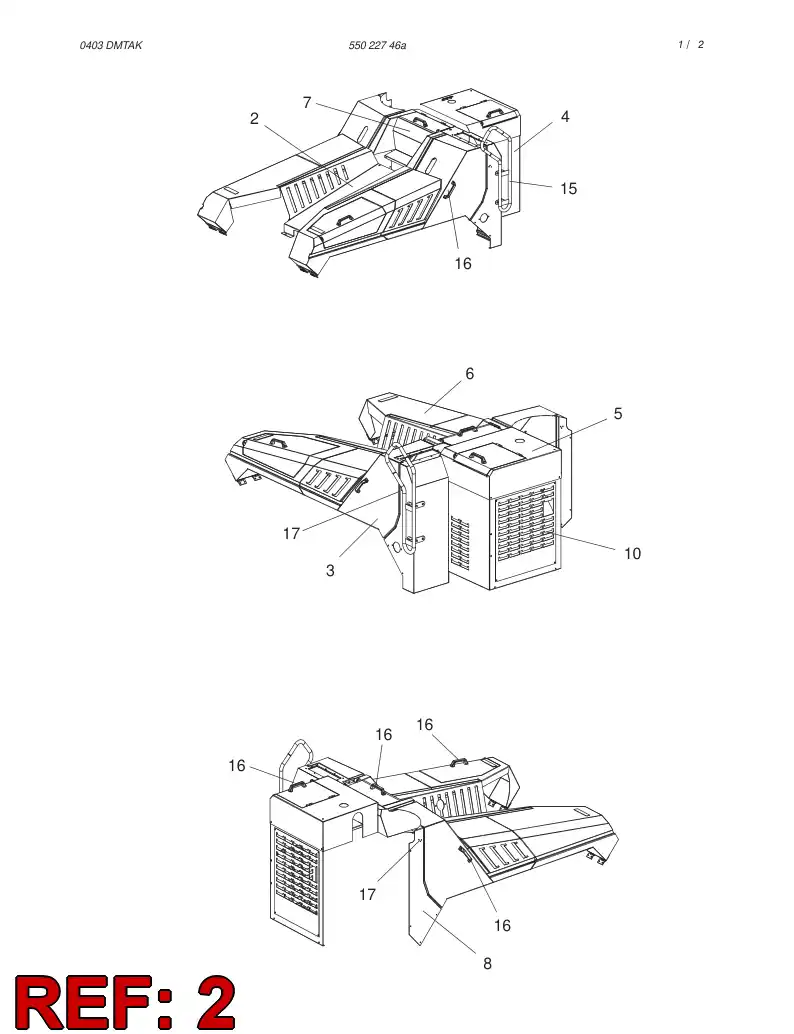 55026349 550 263 49 COVER - Sandvik Technical Drawing