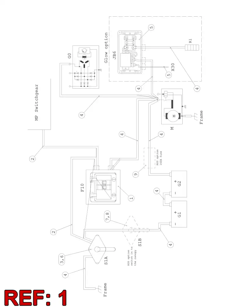 55026545 550 265 45 JUNCTION BOX ASSEMBLY - Sandvik Technical Drawing