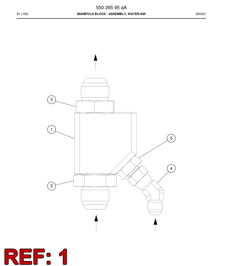 55026594c 550 265 94c Frame - Sandvik Technical Drawing