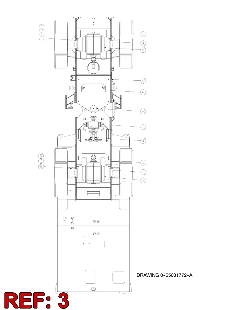 55026686 550 266 86 CONNECTION PARTS - Sandvik Technical Drawing