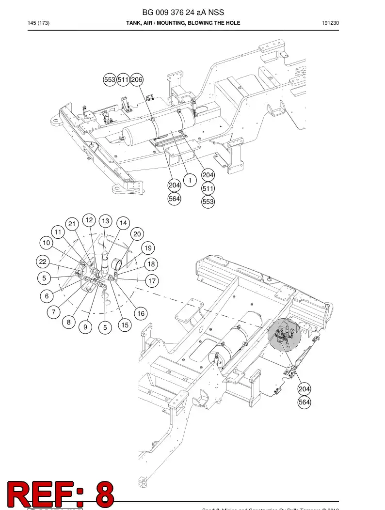 55026761a 550 267 61a Valve, Ball - Sandvik Technical Drawing