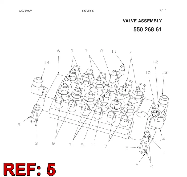 55026850 550 268 50 PIPE - Sandvik Technical Drawing