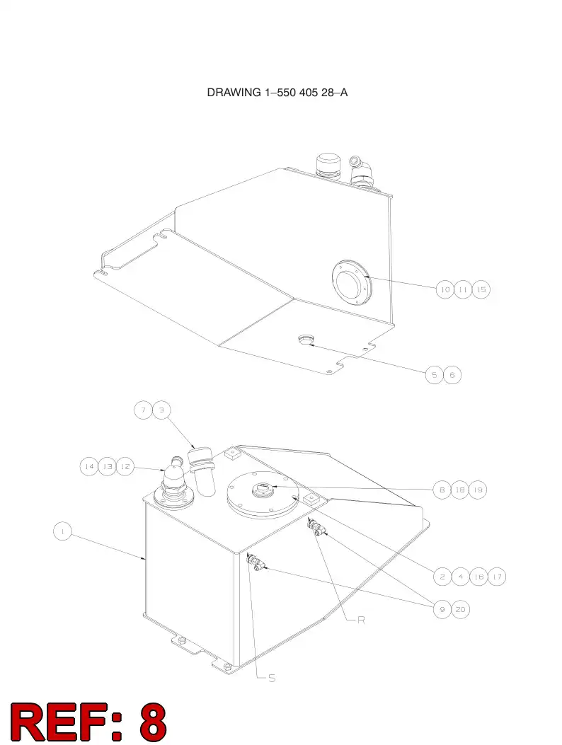 55026858 550 268 58 SENSOR - Sandvik Technical Drawing