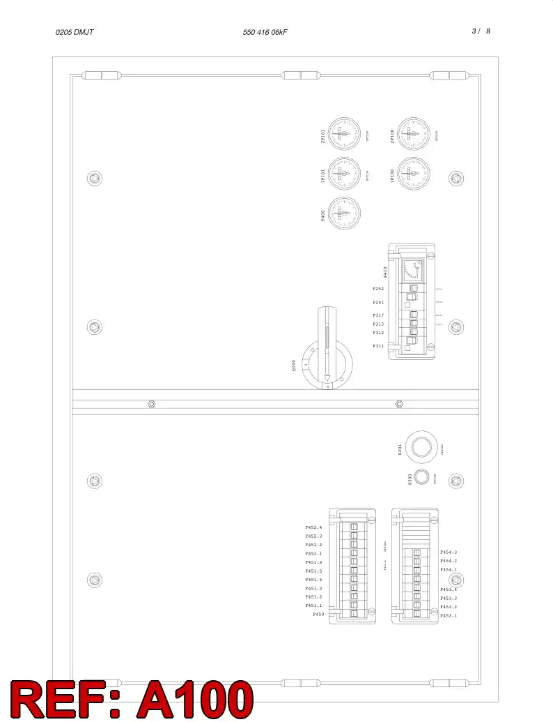 55026921 550 269 21 PROGRAMMED ELECTRONIC ASSEMBLY - Sandvik Technical Drawing