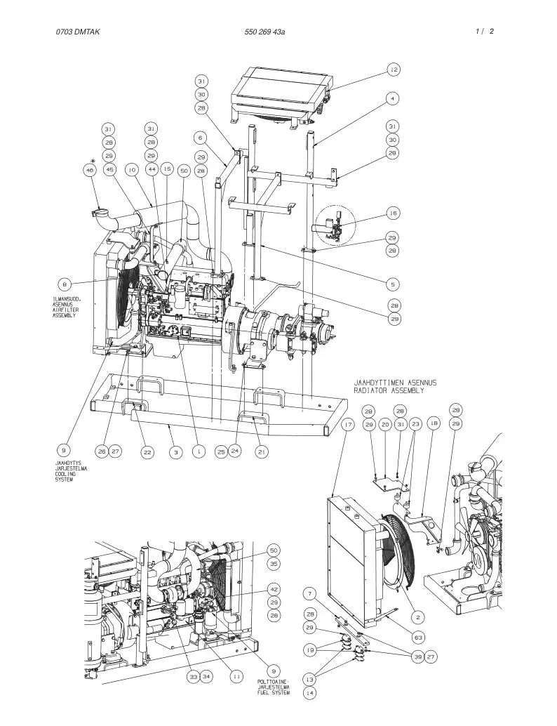 55027005 550 270 05 SET - Sandvik Technical Drawing