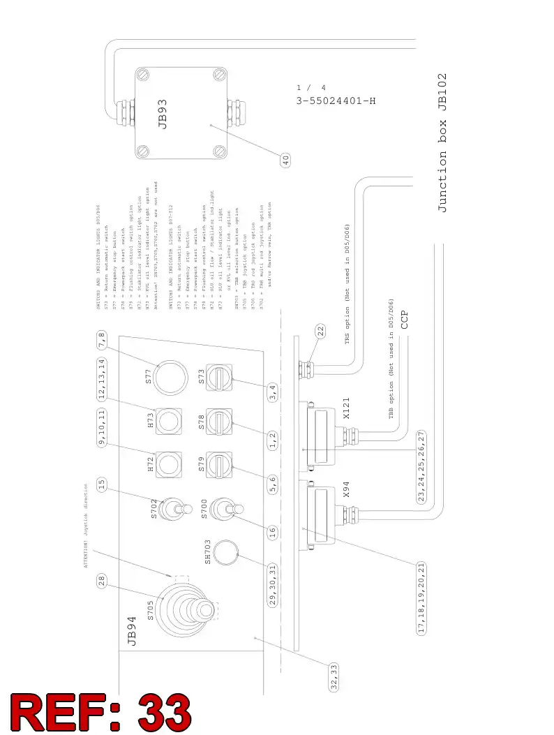 55027036 550 270 36 DECAL - Sandvik Technical Drawing