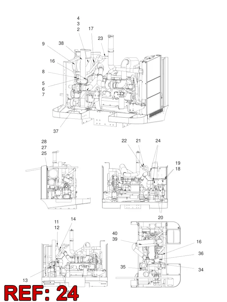 55027167 550 271 67 Cap, Protecting - Sandvik Technical Drawing