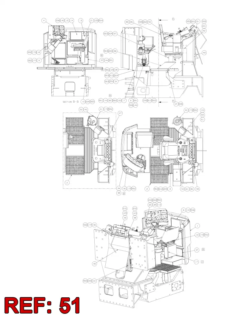 55027177 550 271 77 VALVE ASSEMBLY - Sandvik Technical Drawing