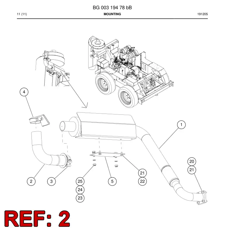 55027407c 550 274 07c Elbow - Sandvik Technical Drawing