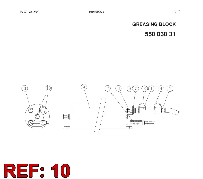 55027620 550 276 20 JOINED PIECES - Sandvik Technical Drawing