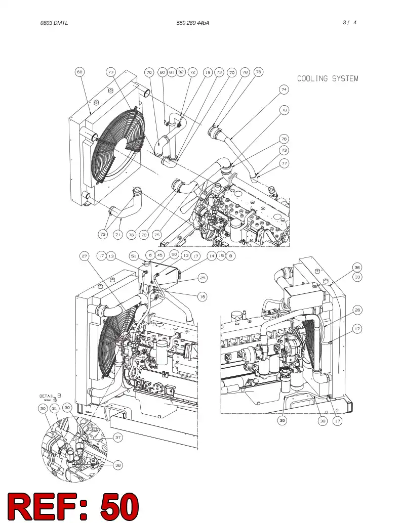 55027741 550 277 41 RESERVOIR - Sandvik Technical Drawing