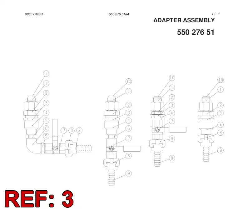 55027931 550 279 31 MOUNTING PLATE - Sandvik Technical Drawing