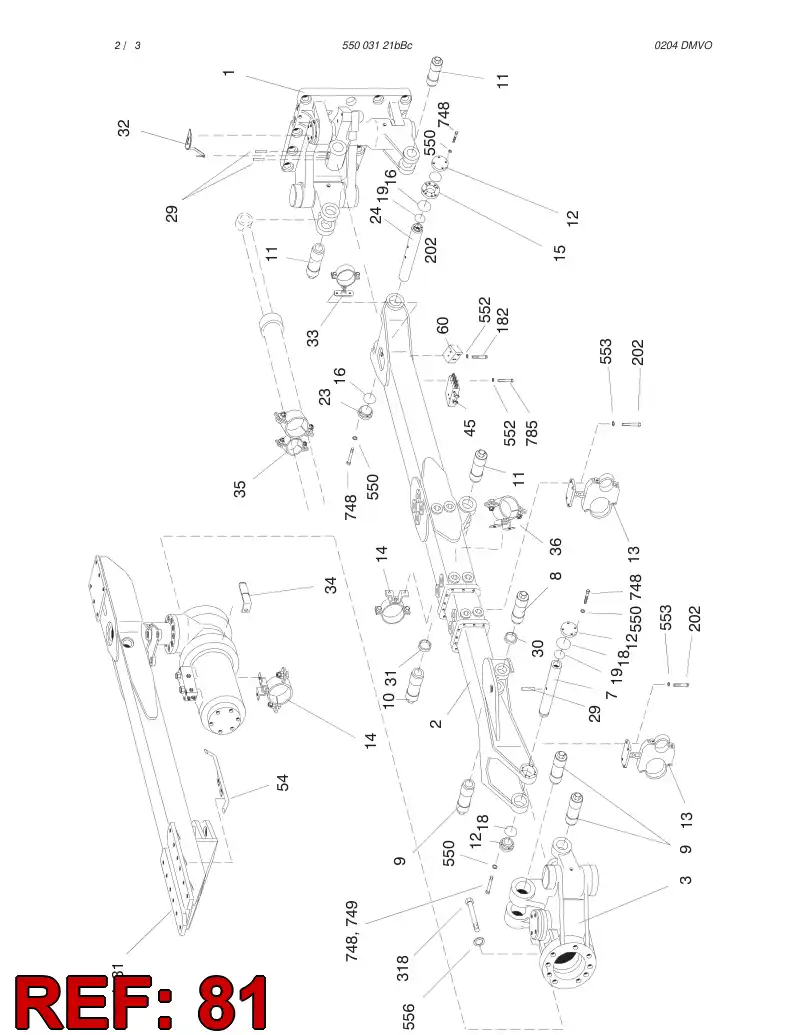 55028194 550 281 94 ELECTRICAL ASSEMBLY - Sandvik Technical Drawing