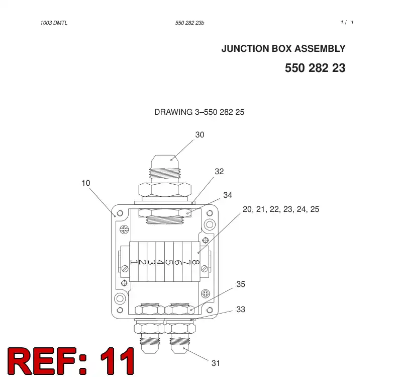 55028224 550 282 24 DIMENSIONING DRAWING - Sandvik Technical Drawing