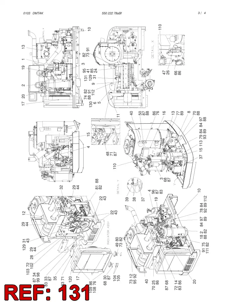 55028327 550 283 27 HOSE CLAMP - Sandvik Technical Drawing