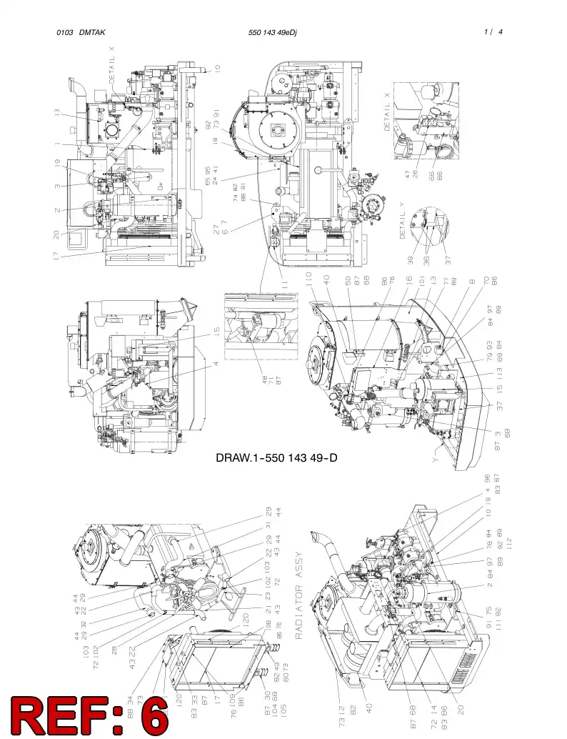 55028496 550 284 96 Clamp, Pipe - Sandvik Technical Drawing