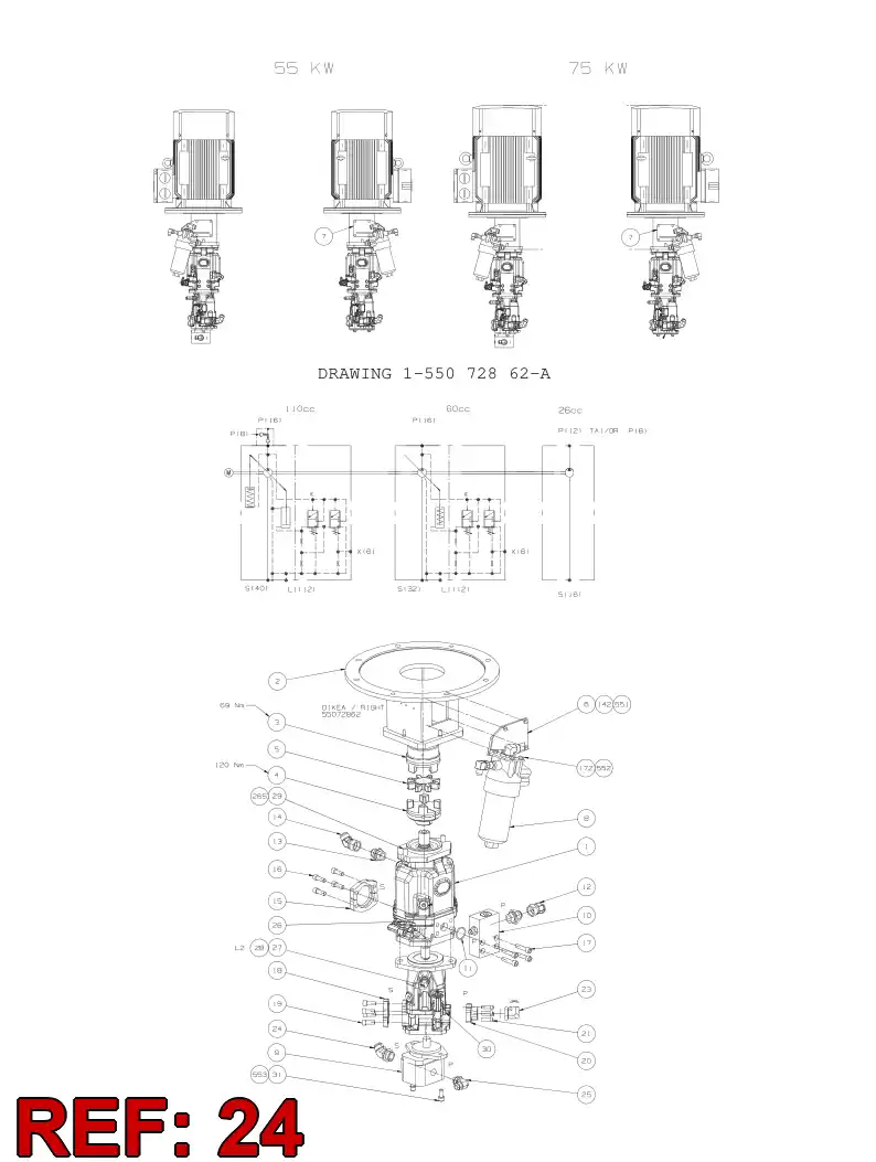 55028843 550 288 43 ELBOW ADAPTER - Sandvik Technical Drawing