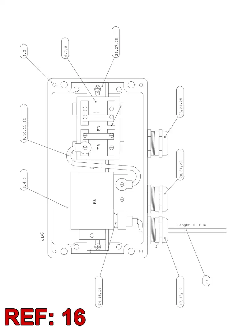 55028917 550 289 17 PIEZA DE CONECTOR - Sandvik Technical Drawing