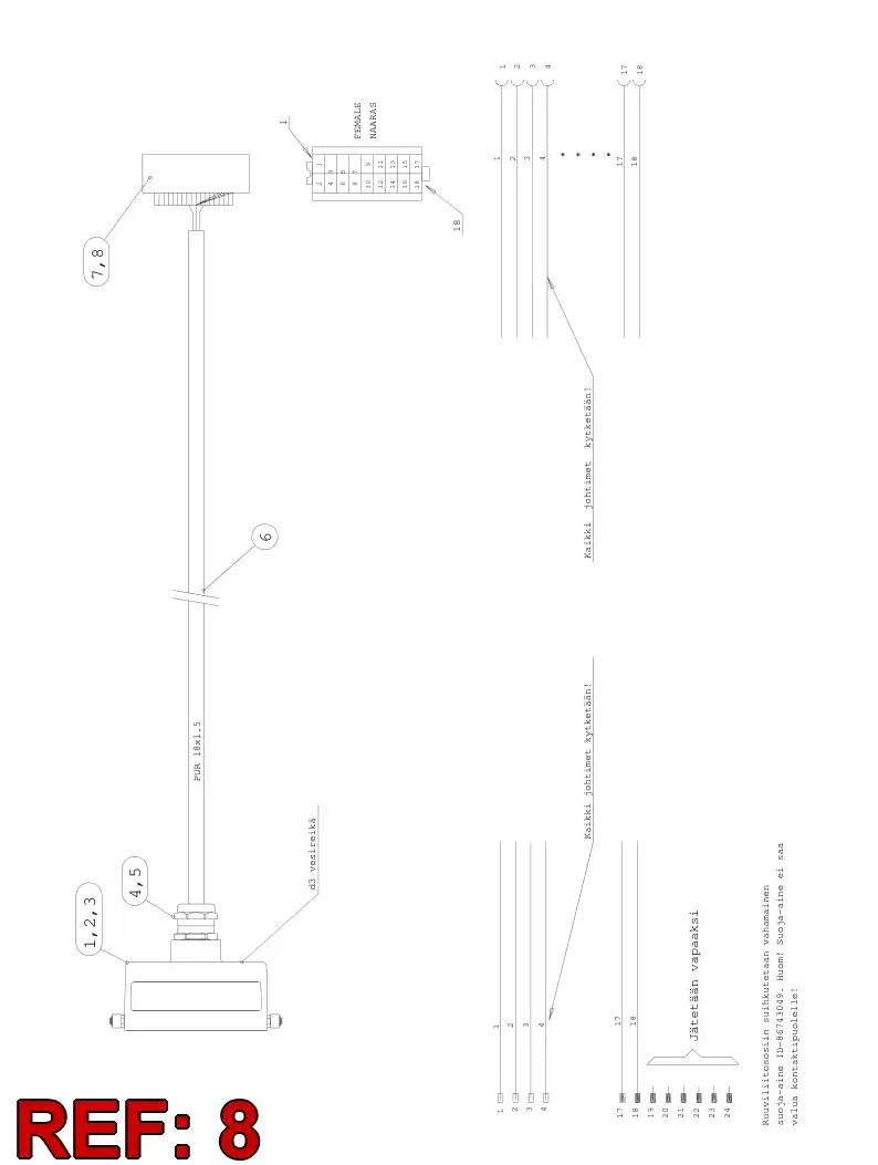 55028926 550 289 26 FEMALE CONTACT - Sandvik Technical Drawing