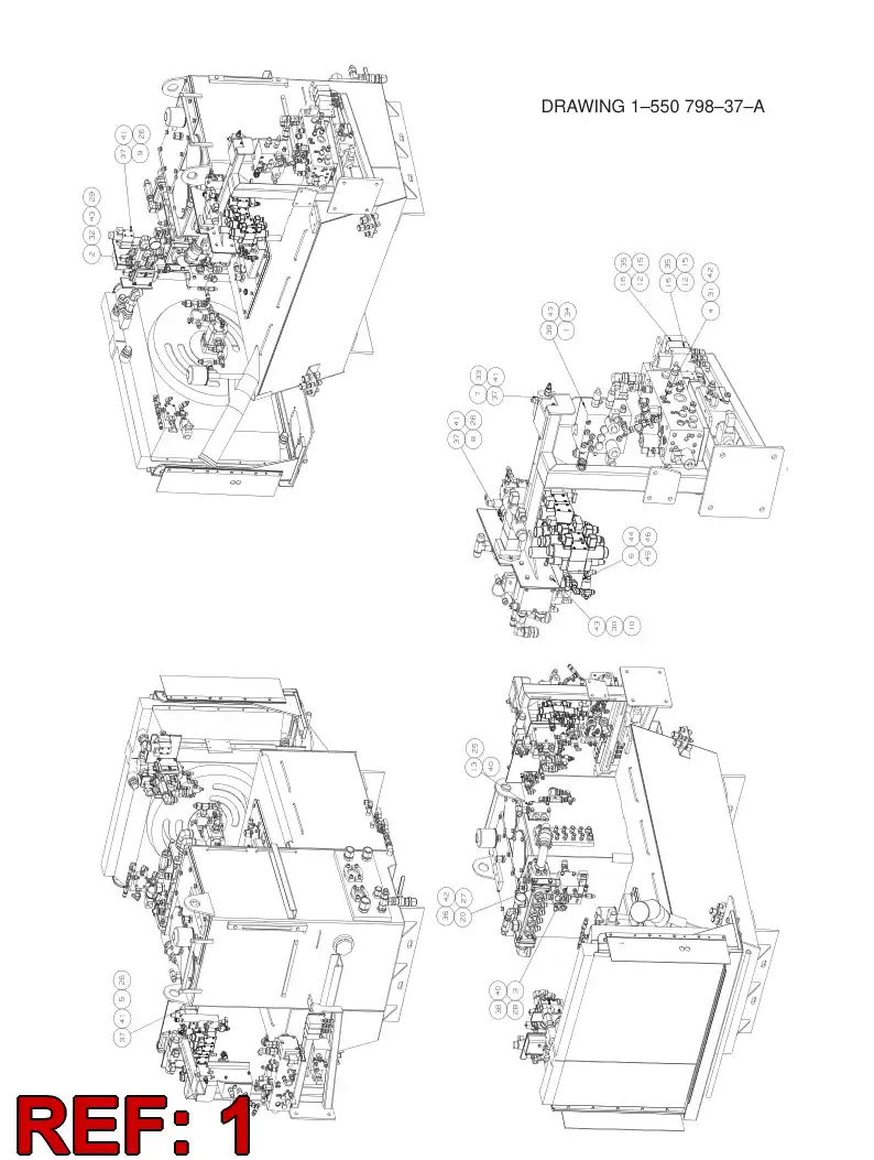55028981 550 289 81 VALVE ASSEMBLY - Sandvik Technical Drawing