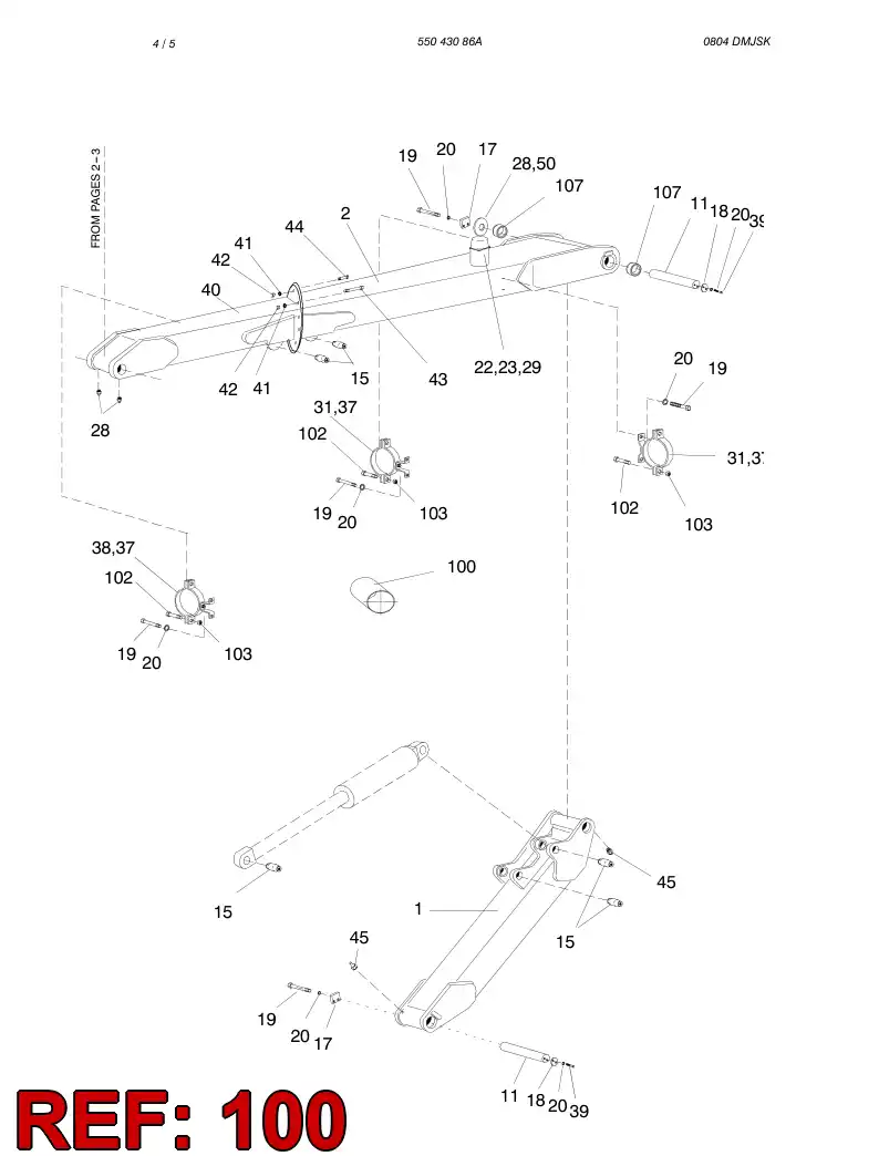 55029072 550 290 72 PIPE - Sandvik Technical Drawing